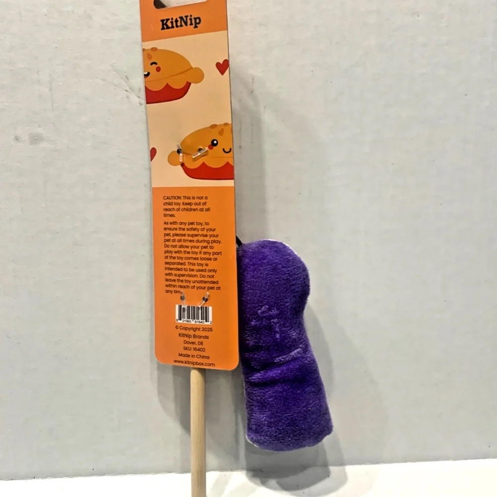 KitNip Kitty Cat STATE FAIR Interactive Wand Catnip Plush New Lot of 4 Cat Toys
